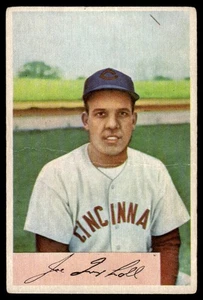 1954 Bowman Crease Joe Nuxhall Cincinnati Reds #76 - Bild 1 von 2
