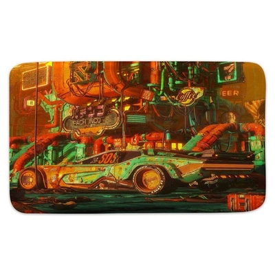 Cyberpunk Auto Badteppich Badvorleger Badematte Duschvorlage Anime Spielmatten - Bild 1 von 4