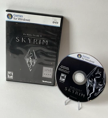 Elder Scrolls V: Skyrim (PC, 2011) with Manual, NO Map! - Image 1 of 3