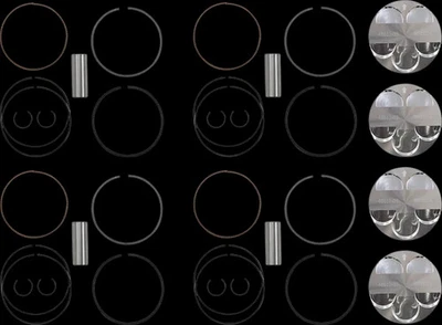 Wossner Complete Piston Kit 79.93mm Yamaha RX1 Mountain 03-05 - Image 1 of 3
