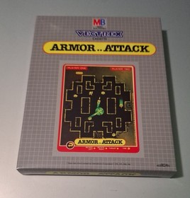 Armor Attack for Vectrex &mdash;New Repro box,original overlay, no manual