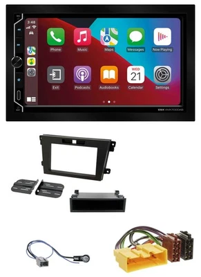 ESX 2DIN DAB USB MP3 Bluetooth Autoradio für Mazda CX-7 (2008-2010) - Bild 1 von 4