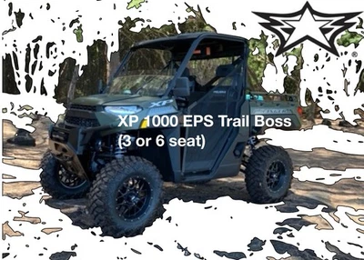 2023 Polaris Ranger XP 1000 EPS Trail Boss 2- 2.5" Lift Kit by MARSHALL MOTOART - Image 1 of 4