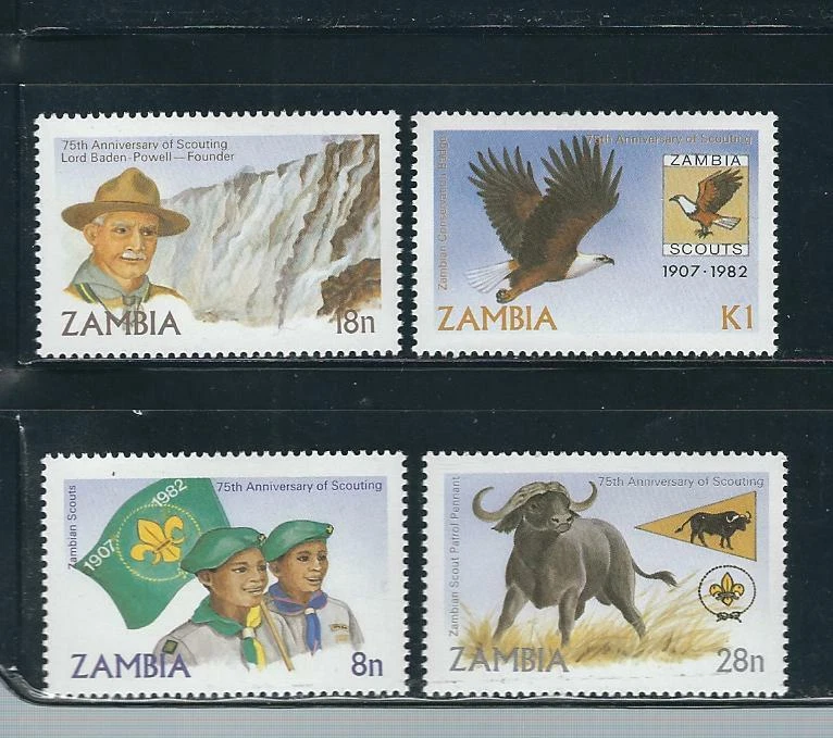 Zambia SC # 268-271 Boy Scouts . MNH - Image 1 of 1