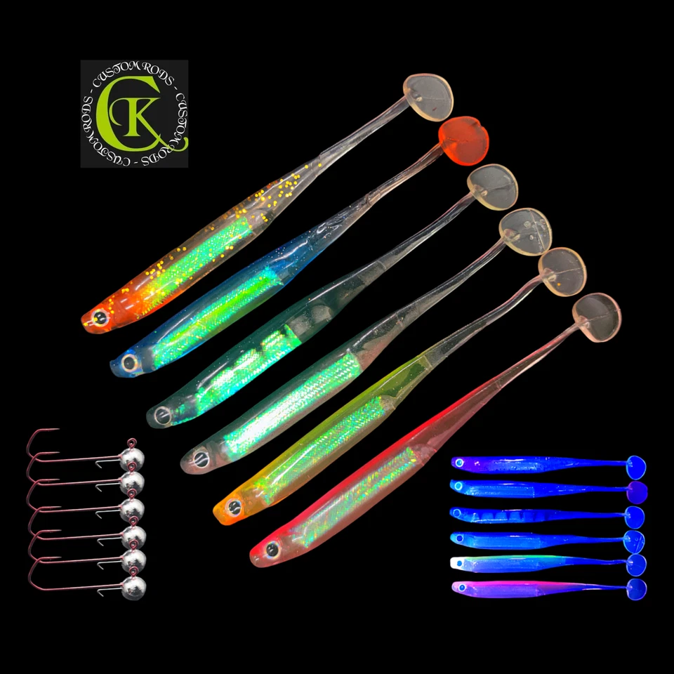 6x 15cm Balzer Shad Stint Greifer Jigkopf Jig Kauli Ukel Gummifisch Zander Hecht - Bild 1 von 1