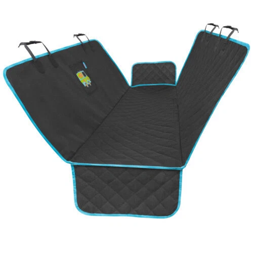 Cubierta de asiento de hamaca de banco trasero para perros para mascotas protector interior automático coche camión SUV Foto 1 de 4