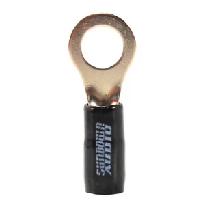 Sundown Audio 8 Gauge Ring Terminals Black/Red (20 Pack) - Picture 1 of 7