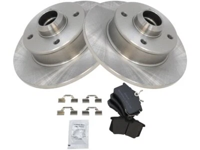Kit de pastillas de freno y rotor trasero para Volkswagen Jetta 1985-1999 75794CQKK 1994 1988 Foto 1 de 3