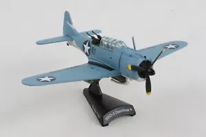 SELLO POSTAL (PS5563-2) EE. UU. AZUL MARINO SBD-3 ""MEJOR GRUESO"" MODELO DIECAST ESCALA 1:87 - Imagen 1 de 14