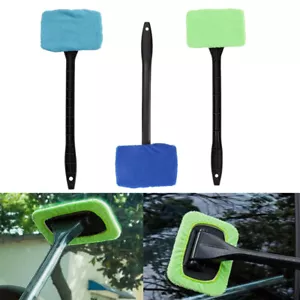 3Pack Car Window Cleaner Brush Kit Windshield Cleaning Tool for Auto Glass Wiper - Picture 1 of 7