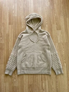 GOBI Organic Mongolian Cashmere Hoodie Beige Pullover Herren Größe: S - Bild 1 von 11