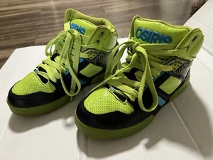 Osiris NYC 83 - Black Lime Cyan - Men’s Size 6 Sneakers RARE - Picture 1 of 10