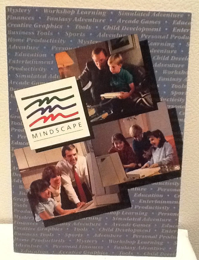 C64 Mindscape Catalog of Software Games Productivity Utility 8Bit 16bit 1980's - Image 1 of 2