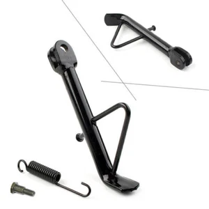 Soporte lateral para pie para scooter bicicleta eléctrica motocicleta universal negro - Imagen 1 de 9