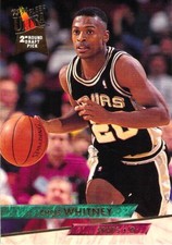 Chris Whitney RC 1993-94 Fleer Ultra Rookie Card #341 San Antonio Spurs