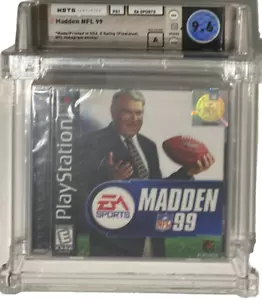 9.6 A SELLADO PS1 Madden Football NFL 99 WATA (Sony NUEVO PlayStation, 1998) - Imagen 1 de 5
