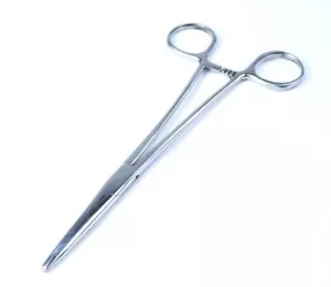 Proops 5" Stainless Steel Straight Nose Locking Forceps. S7257 - Picture 1 of 1