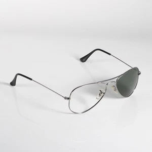 Ray-Ban RB3044 / W3100 Aviator Small Metal Sunglasses, Silver, 52 mm - Picture 1 of 16