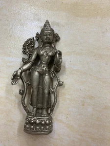 WOW Tibetisches Silber handgefertigt * Buddha * Statue - Bild 1 von 7