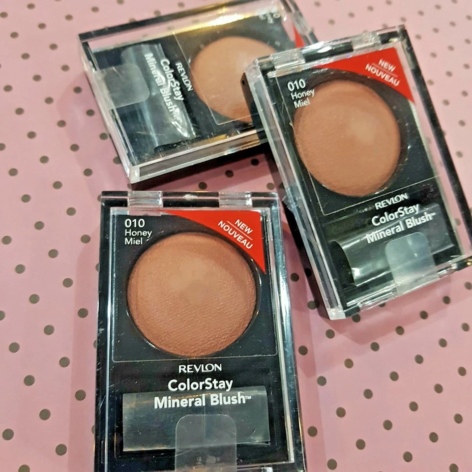 REVLON COLORSTAY MINERAL BLUSH 010 HONEY MIEL II SCELTA FARD MINERALE MAKE UP  - Imagen 1 de 1