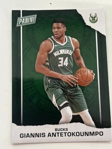 GIANNIS ANTETOKOUNMPO 2021 Panini Father's Day cards Bucks BK9 - Picture 1 of 1