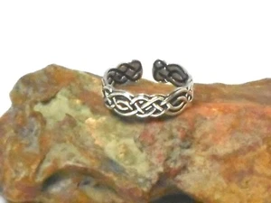 Adjustable TOE RING Sterling Silver 925 - Bild 1 von 4