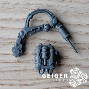 40k Warhammer Necromunda Van Saar Bits | Tek Hunters | Servo Medicae Harness - Picture 1 of 1
