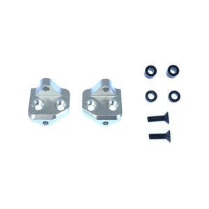 Cuadrado de aluminio brazo de enlace de montaje plata para Tamiya CC-02 SCC-1... - Imagen 1 de 1