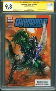 Guardians of the Galaxy 2 CGC SS 9.8 Zoe Saldana Gamora Lioness 7/23 - Bild 1 von 2