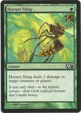 1x Foil - Hornet Sting - Magic the Gathering MTG Magic M11 2011