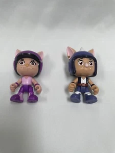 Nickelodeon Jr. Top Wing Figures Hasbro 2018 Toys Betty & Baddy McBat Bats - Picture 1 of 3