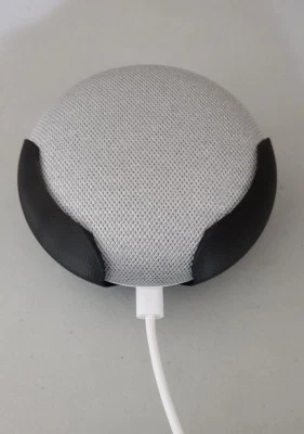 Google Home Mini  Wall Bracket - Black - Image 1 of 4