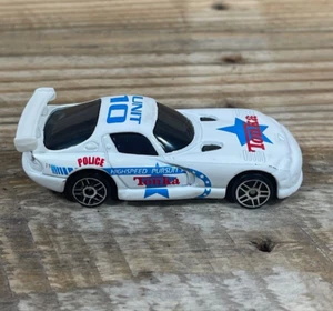 Tonka Dodge Viper GTE 1998 Maisto Polizia 10 Unità Inseguimento Auto 2003 Veicolo Bianco - Foto 1 di 6