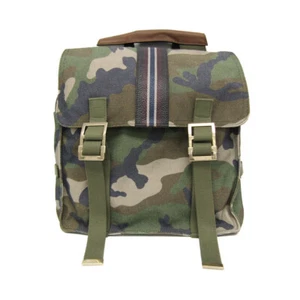 Valentino Garavani Military Damen,Herren Leder,Canvas Rucksack Khaki BF576391 - Bild 1 von 12