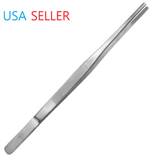 Stainless Steel Cooking Tongs Tweezers 12 inch Long Cooking Kitchen Tool