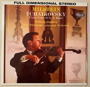 NATHAN MILSTEIN Tchaikovsky Violin Concerto Steinberg 180 gram vinyl SEALED LP - Picture 1 of 3