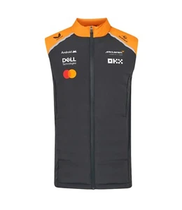 McLaren F1 2025 Team Hybrid Vest - Phantom (Gray) - Picture 1 of 4