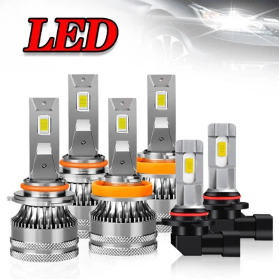 Combo de faros antiniebla altos/bajos LED para Jeep Commander 2006-2010 6X Foto 1 de 4