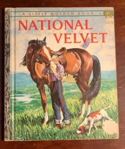 Vintage Little Golden Book ~ NATIONAL VELVET ~ 1961 -  Lib - Bild 1 von 23