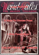 WEIRD TALES 1923 Ghost SKELETON Vampire = POSTER Comic Book 8 SIZES 18" - 3 FEET