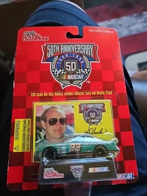 1998 Winner's Circle 1/64 Diecast Car W/ Stand & Card Of #33 Ken Schrader - Image 1 of 3