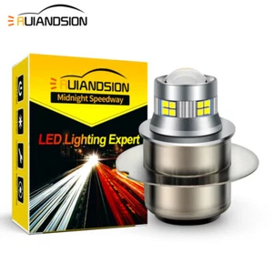 10-30V P36D 2016 20 LED Classic Motorbike White Headlight Bulb Negative Earth - Bild 1 von 9