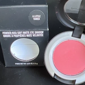 A Little Tamed ~MAC Powder Kiss Soft Matte Eye Shadow (vivid Coral Red) .05ozNIB - Picture 1 of 9