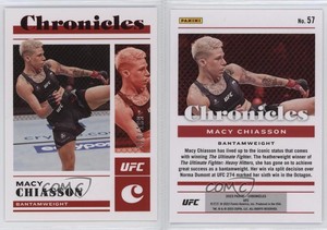 2023 Panini Chronicles UFC Red /199 Macy Chiasson #57