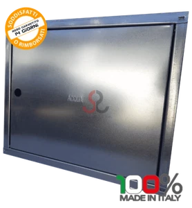 Sportello contatore acqua acciaio zincato, Portello per contatore porta zincata - Foto 1 di 3