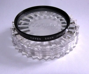 Tiffen 58mm Filter Diffusion #3 Camera Lens Vintage Photo - Picture 1 of 2