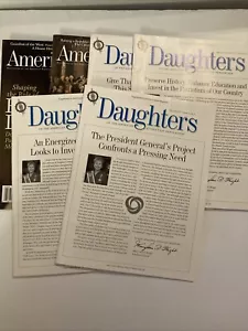 2012 American Spirit Daughters of the American Revolution Magazine Newsletters - Picture 1 of 14