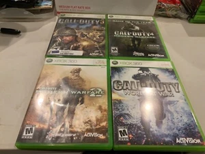 Call Of Duty Xbox 360 Konvolut mit 4 Spielen - Bild 1 von 2