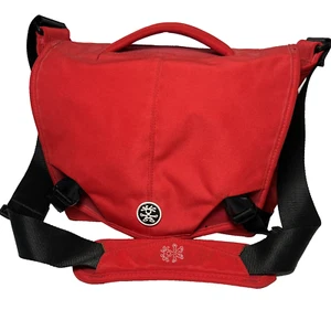 Borsa fotocamera Crumple sei milioni di dollari tracolla messenger rossa imbottita protettiva - Foto 1 di 12