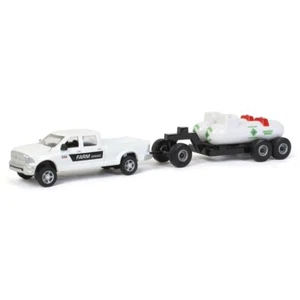 1:64 RAM 2500 Truck with Dual Anhydrous Ammonia Tank Trailer by ERTL 16380 - Picture 1 of 4